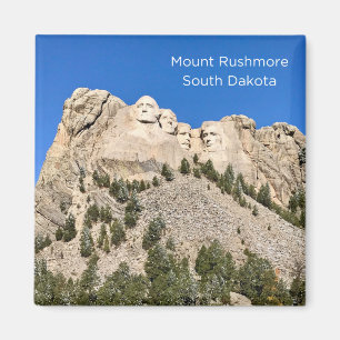 Imã Monte Rushmore South Dakota 2" x 2 pol. magneta qu