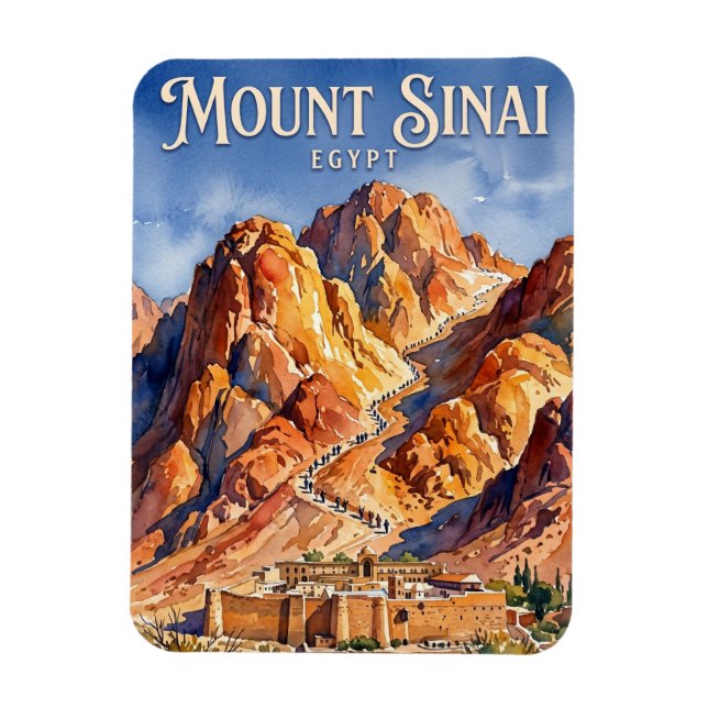 Ímã Monte Sinai Egito (Vertical)