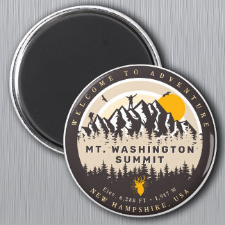 Imã Monte Washington New Hampshire Hike Camping