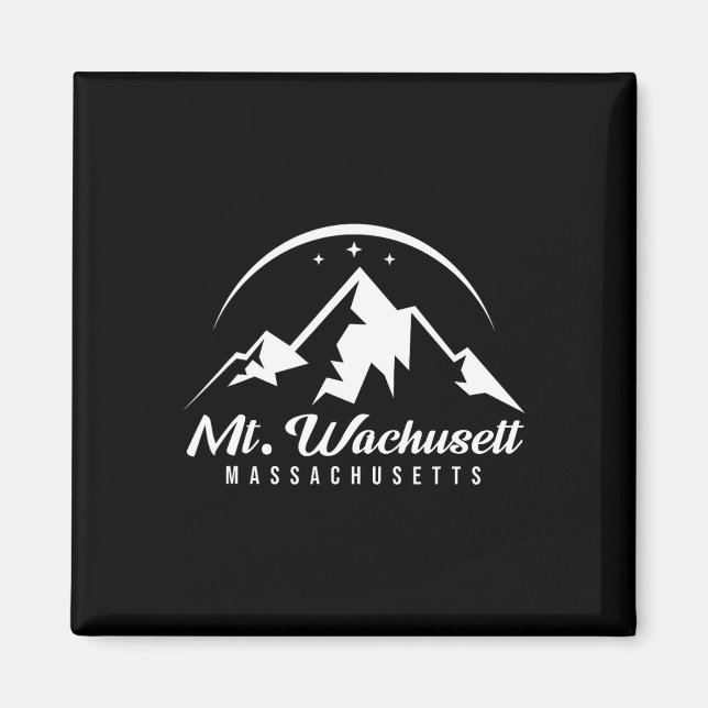 Imã Monte WMassachusetts Machusets Ski Resort Skib Sno (Frente)