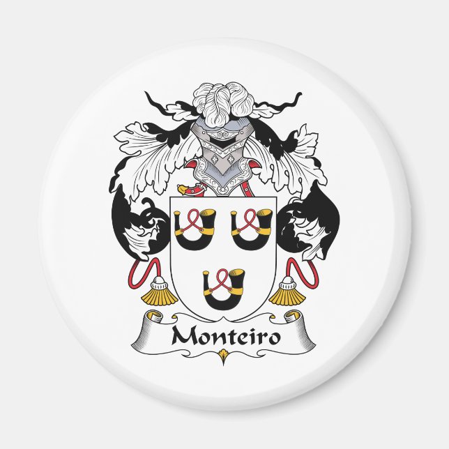 Imã Monteiro Family Crest (Frente)