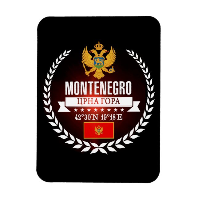 Ímã Montenegro (Vertical)