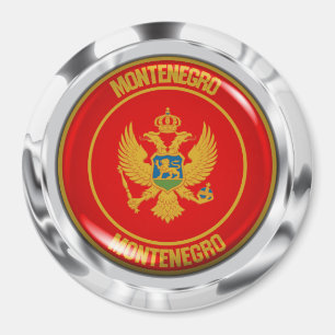 Imã Montenegro Round Emblem