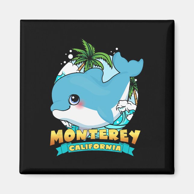 Imã Monterey California Cute Ba (Frente)