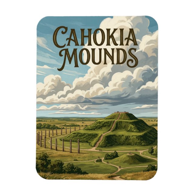 Ímã Montes Cahokia (Vertical)