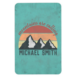 Ímã Montes de pastos de safra chamam monograma