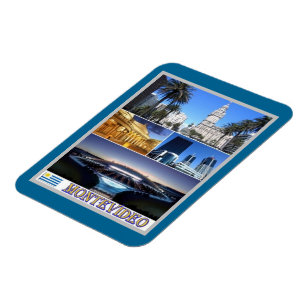 Ímã Montevideo Mosaic - Uruguay -