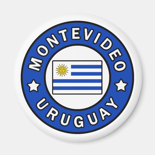 Imã Montevidéu Uruguai (Frente)