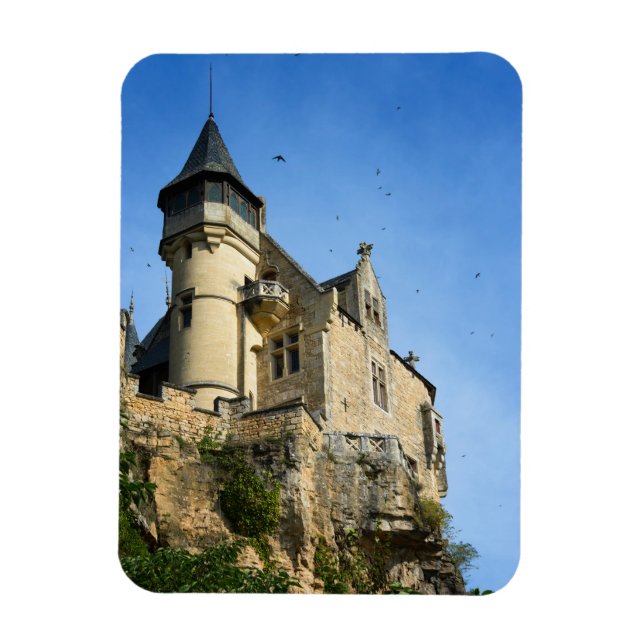 Ímã Montfort Castle, Dordogne, França (Vertical)