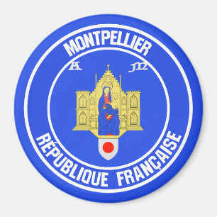 Imã Montpellier Round Emblem