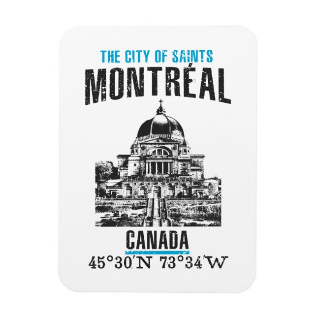 Ímã Montréal (Vertical)