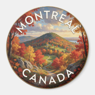 Imã Montreal Canadá Paisagem do Monte Royal