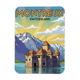 Ímã Montreux Suíça Castelo de Chillon