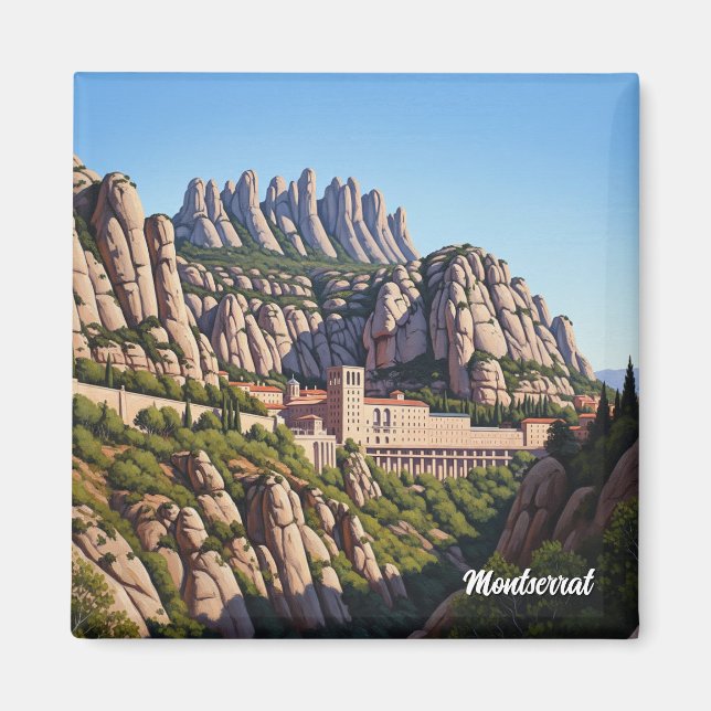 Imã Montserrat Espanha (Frente)