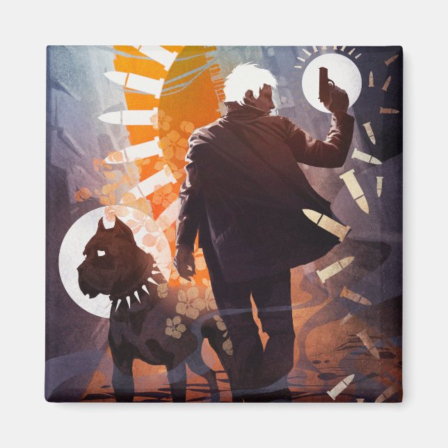 Imã Monty & Strong - Galen Dara - Peaches Simon Magnet (Frente)