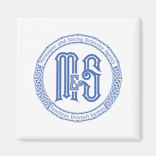 Imã Monty & Strong - M&S Detective Agency  Magnet