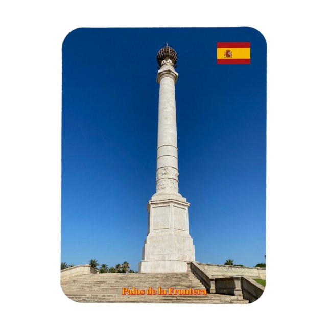 Ímã Monument to the Discoverers, Palos de la Frontera (Vertical)