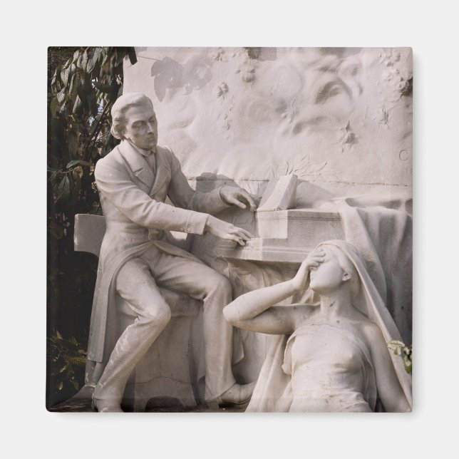 Imã Monumento a Frederic Chopin (Frente)