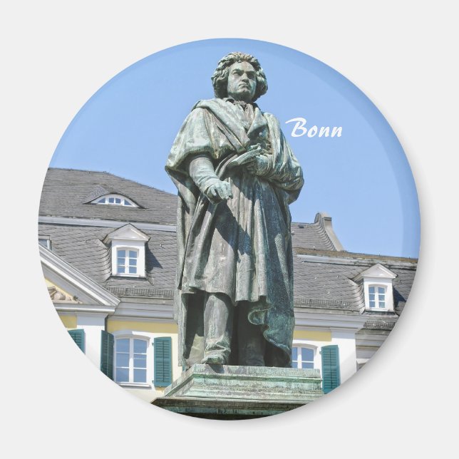 Imã Monumento a Ludwig van Beethoven em Bonn (Frente)