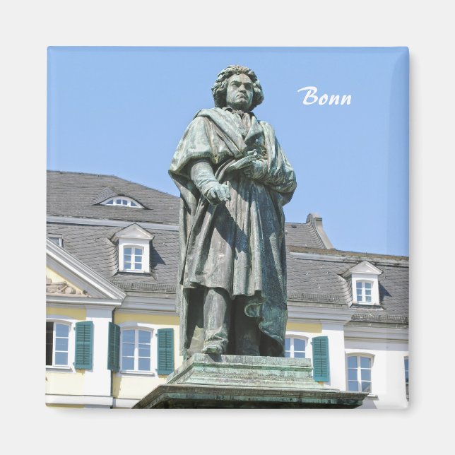 Imã Monumento a Ludwig van Beethoven em Bonn (Frente)