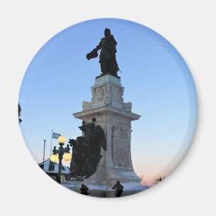 Imã Monumento a Samuel De Champlain, Quebec, Canadá