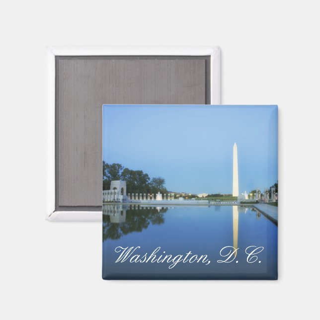 Imã Monumento a Washington, Piscina Refletora, Washing (Front/Back)