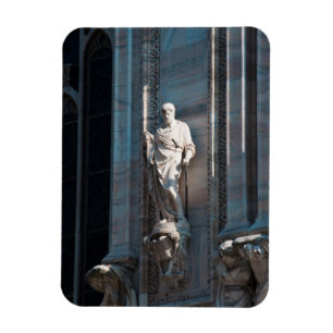 Ímã Monumento arquitetônico de estátua da Catedral de