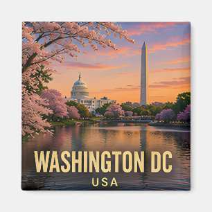 Imã Monumento das Flores de Cerejeira do Washington DC