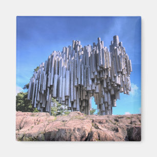 Imã Monumento de Sibelius, Helsínquia, Finlandia