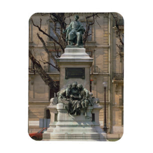 Ímã Monumento franceses do pere de Alexander Dumas a