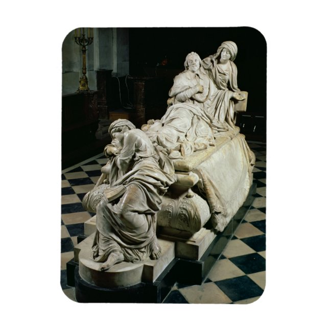 Ímã Monumento funerário a Armand-Jean du Plessis, Card (Vertical)