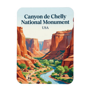 Ímã Monumento Nacional Canyon de Chelly EUA