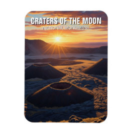 Ímã Monumento Nacional Crateras da Lua em Idaho
