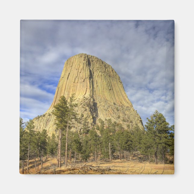 Imã Monumento Nacional Devils Tower (Frente)