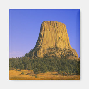 Imã Monumento Nacional Devils Tower em Wyoming