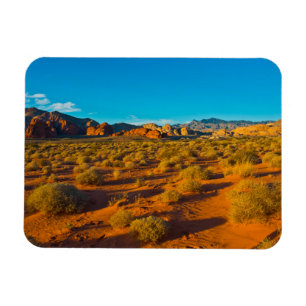 Ímã Monumento Nacional Gold Butte, Vista da Estrada da