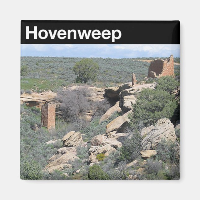 Imã Monumento Nacional Hovenweep (Frente)