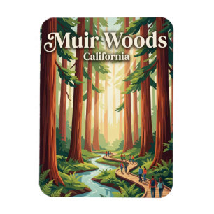Ímã Monumento Nacional Muir Woods Califórnia