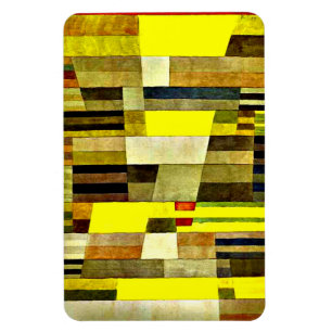 Ímã Monumento, pintura abstrato de Paul Klee