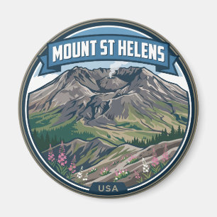Imã Monumento Vulcânico Nacional Monte St Helens EUA