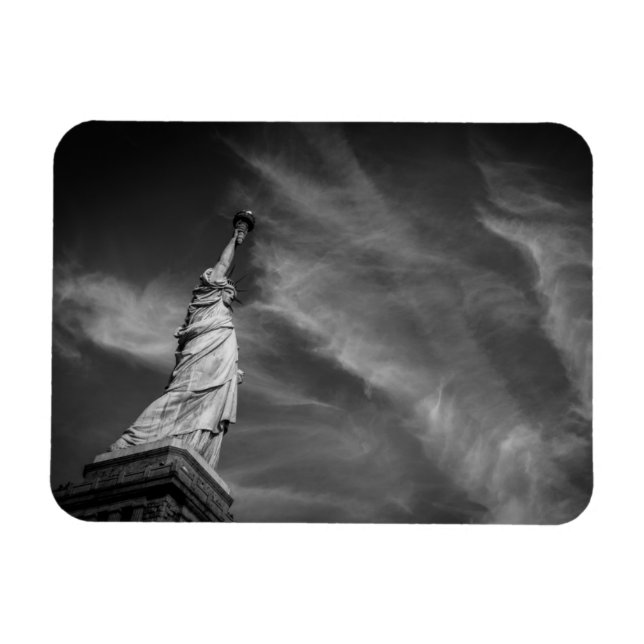Ímã Monumentos | Estátua da Liberdade Manhattan NYC (Horizontal)