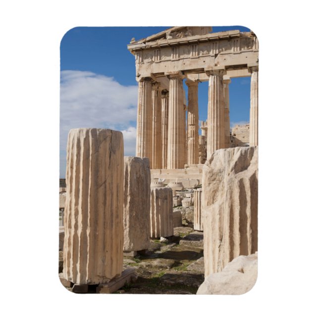 Ímã Monumentos | Grécia de Parténon Acropolis Atenas (Vertical)