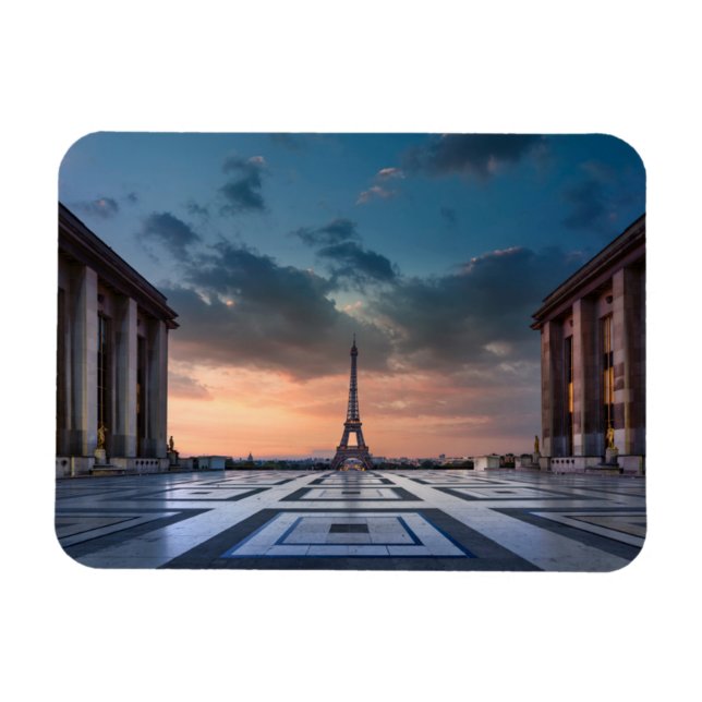 Ímã Monumentos | Torre Eiffel (Horizontal)