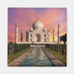 Imã Monumentos Visão Colorida do Taj Mahal
