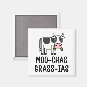 Imã Moo-chas Grass-ias, Muchas Gracias dão Vaca