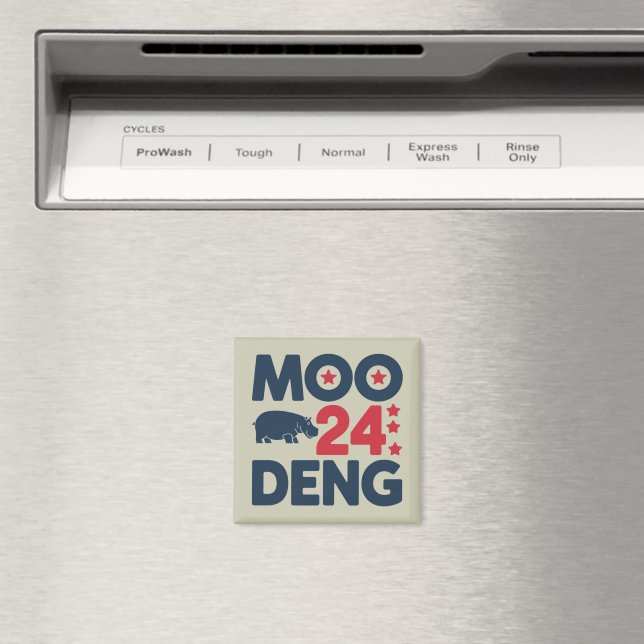 Imã Moo Deng 2024 Moo Deng Moo Deng Bebe Hipopótamo Fo (In Situ (Dishwasher))