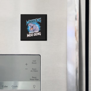 Imã MOO DENG Hippo Montar o Dor da Moo