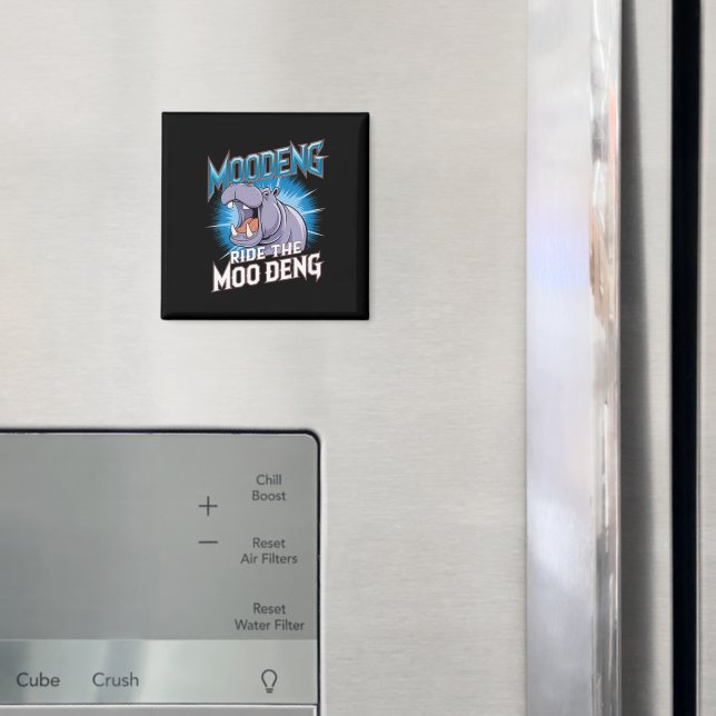 Imã MOO DENG Hippo Montar o Dor da Moo (In Situ (Fridge))