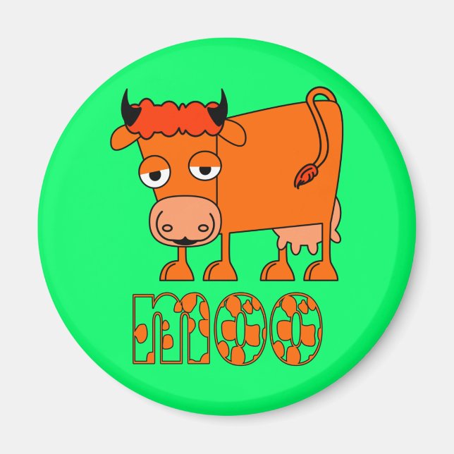 Imã Moo Magnet (Frente)