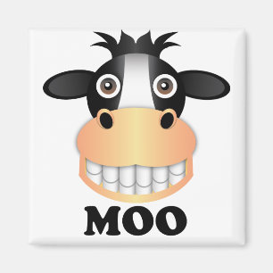 Imã Moo - Magnet De 2 Polegadas 